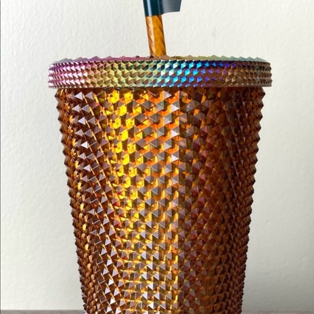 🌟⭐️NEW STARBUCKS HONEY COMB TUMBLER 16 oz - Picture 1 of 6